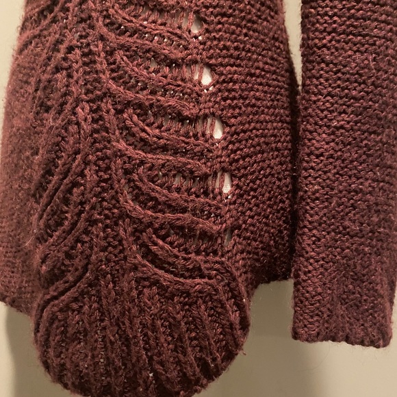 Anthropologie Moth asymmetrical knit sweater - Picture 8 of 13